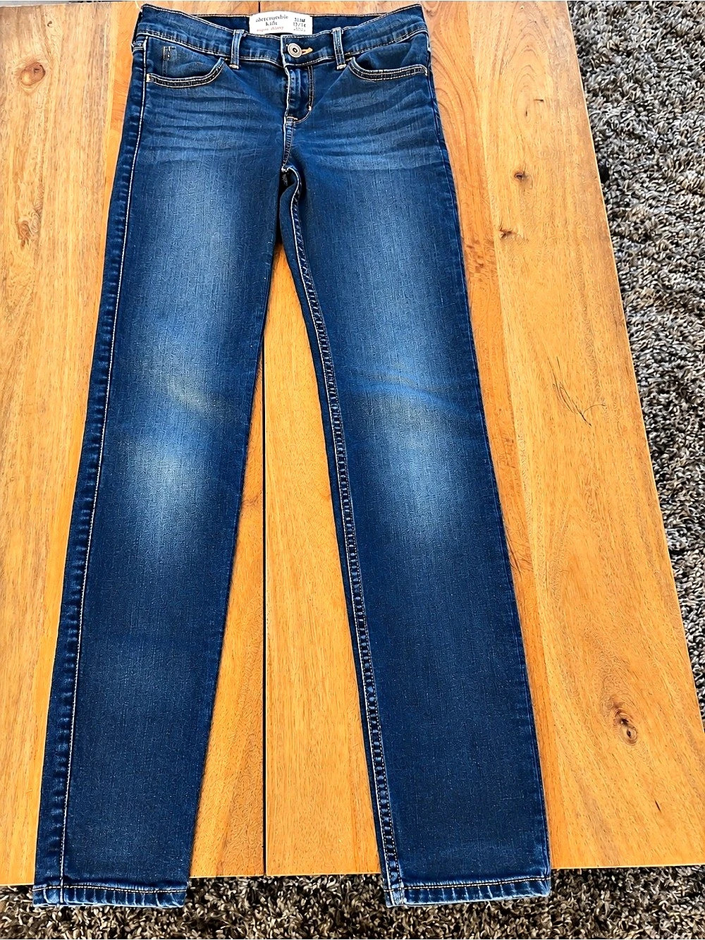 Abercrombie Kids Super Skinny Jeans Blue
